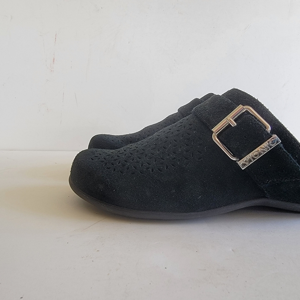 Vionic Moca Black Clog Mule Size 7 EU 38 Slip On Comfort Shoe Minimalist Neutral - Picture 13 of 15